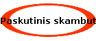 Paskutinis skambutis