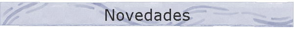 Novedades