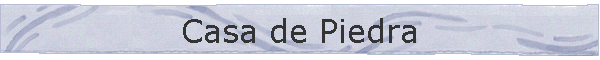 Casa de Piedra