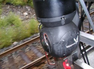 FLIR camera in use
