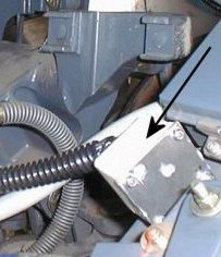 The ARMS unit under a high speed Acela