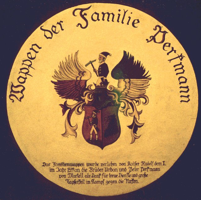 Familienwappen der Familie Perkmann