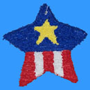 Acadian Star pinata. Click to view a larger image.