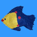 Angel Fish pinata. Click to view a larger image.