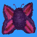 Butterfly pinata. Click to view a larger image.