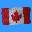 Canada flag pinata. Click to view a larger image.