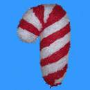 Candy Cane pinata. Click to view a larger image.