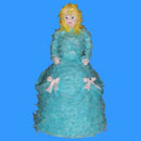 Doll pinata. Click to view a larger image.