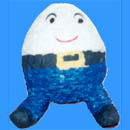 Humpty Dumpty pinata. Click to view a larger image.