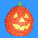 Pumpkin pinata. Click to view a larger image.