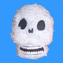 Skull pinata. Click to view a larger image.