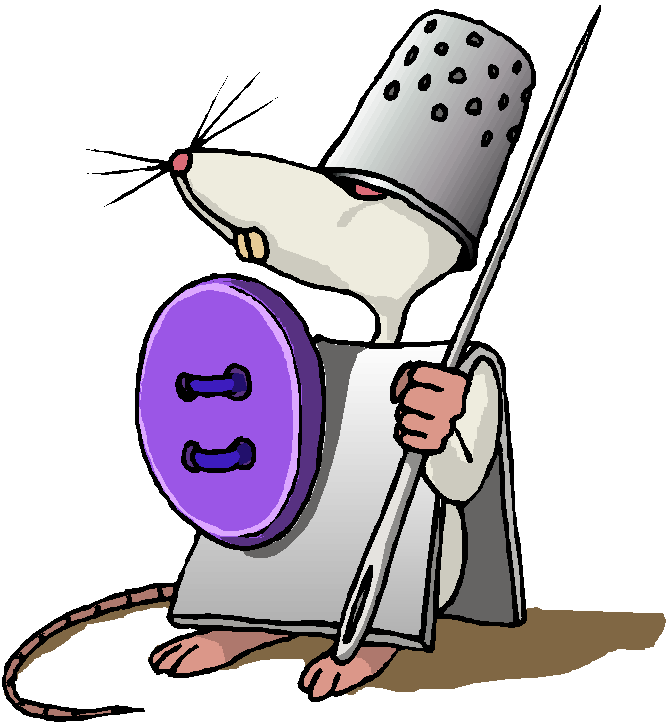 mouse in armor