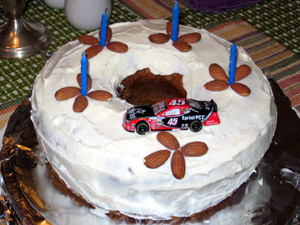 close up of cake