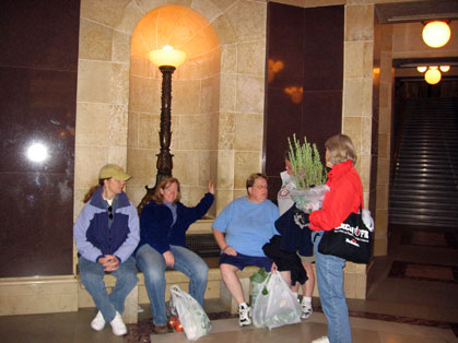 the girls in the capitol building