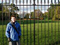 me in front of the white house