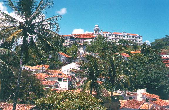 Vista para Igreja da Miseric�rdia