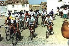 carrera de bicis