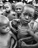 Starving children in Africa