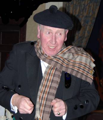 ...and sic a nicht Tam took the road in—Club secretary Donald Paton telling the tale of Tam o' Shanter
