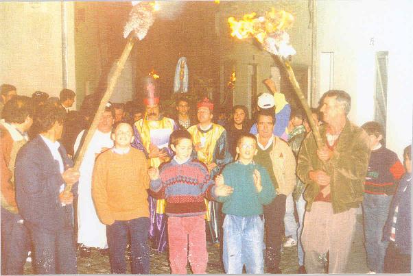 Festa da Santa Bebiana (In�cio da prociss�o)
