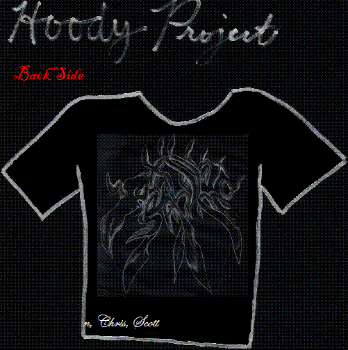 T-shirt Back!!