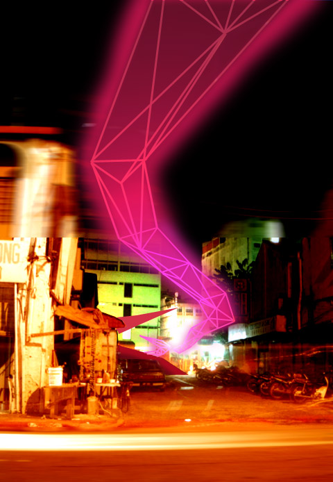 approach to Old Chinese Opera grounds