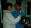 Glyn receives Singles Championship Award 1999