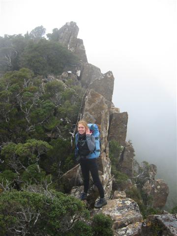Sarah on the Lightning Ridge