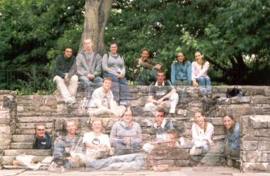 The Tour Group: Pete, Chris, Em, Rob, Katie, Vicki, Dom, Ben, The Beast, Hannibal, Der Dom, The Duchess, The Bear, Anastasia, The Piper, The Snake