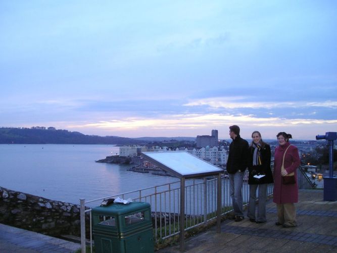 The Western Lights of Plymouth sing home sweet home to me...