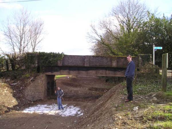 Someone has stolen the railway - perhaps it was a dinosaur (!)