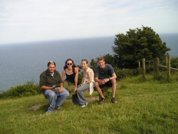 But the bench at the top turned out to be the bench of akward posing