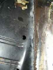 Driver Side Floor Pan