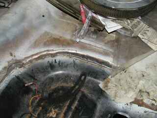 Rear Driver Side Floor Pan