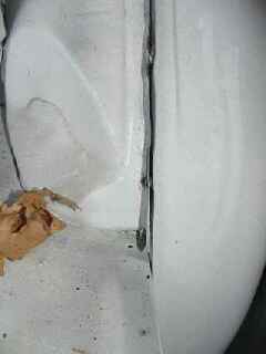 Passenger Wheel Well