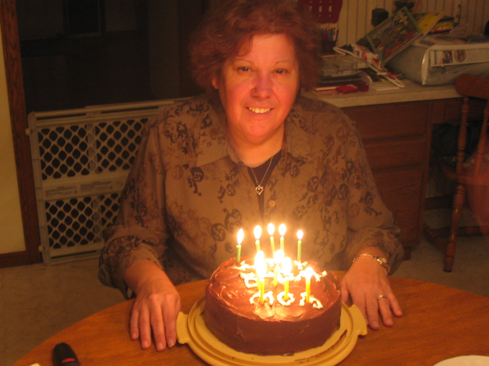 Sharon's BD, Oct 2004