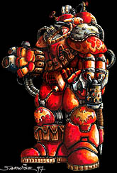 A Terran Firebat Ready To Burn