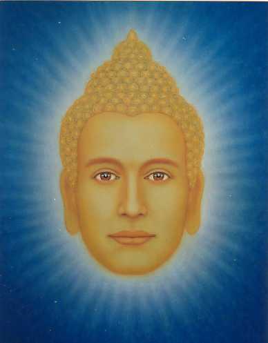 face of Gautama Buddha