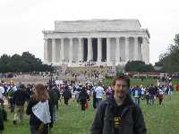 the lincoln memorial, washington dc