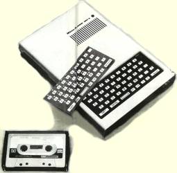 MicroProfessor II with keyboard template