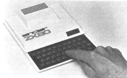 ZX80 in use
