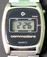 Commodore LCD watch