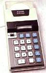 The Canon Pocketronic pocket calculator