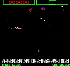 Oric 1 display