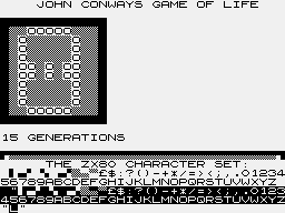 ZX80 graphics demo
