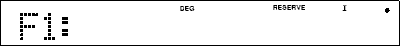 Function key assignment display