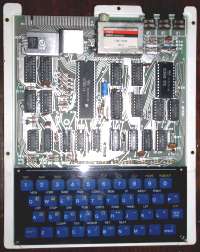 Internal view of Sinclair ZX80