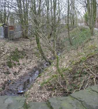 Canal feeder alongside Florence Nightingale