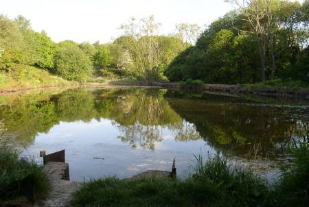 Kirklees Bleach Works reservoir