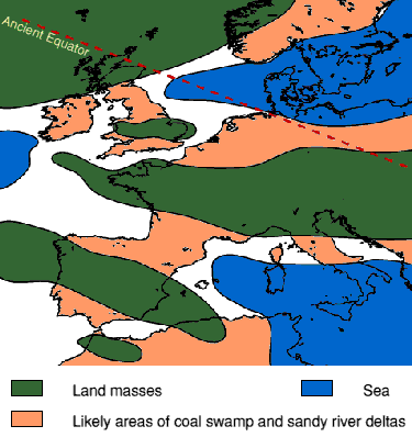 Western Europe in Carboniferous times